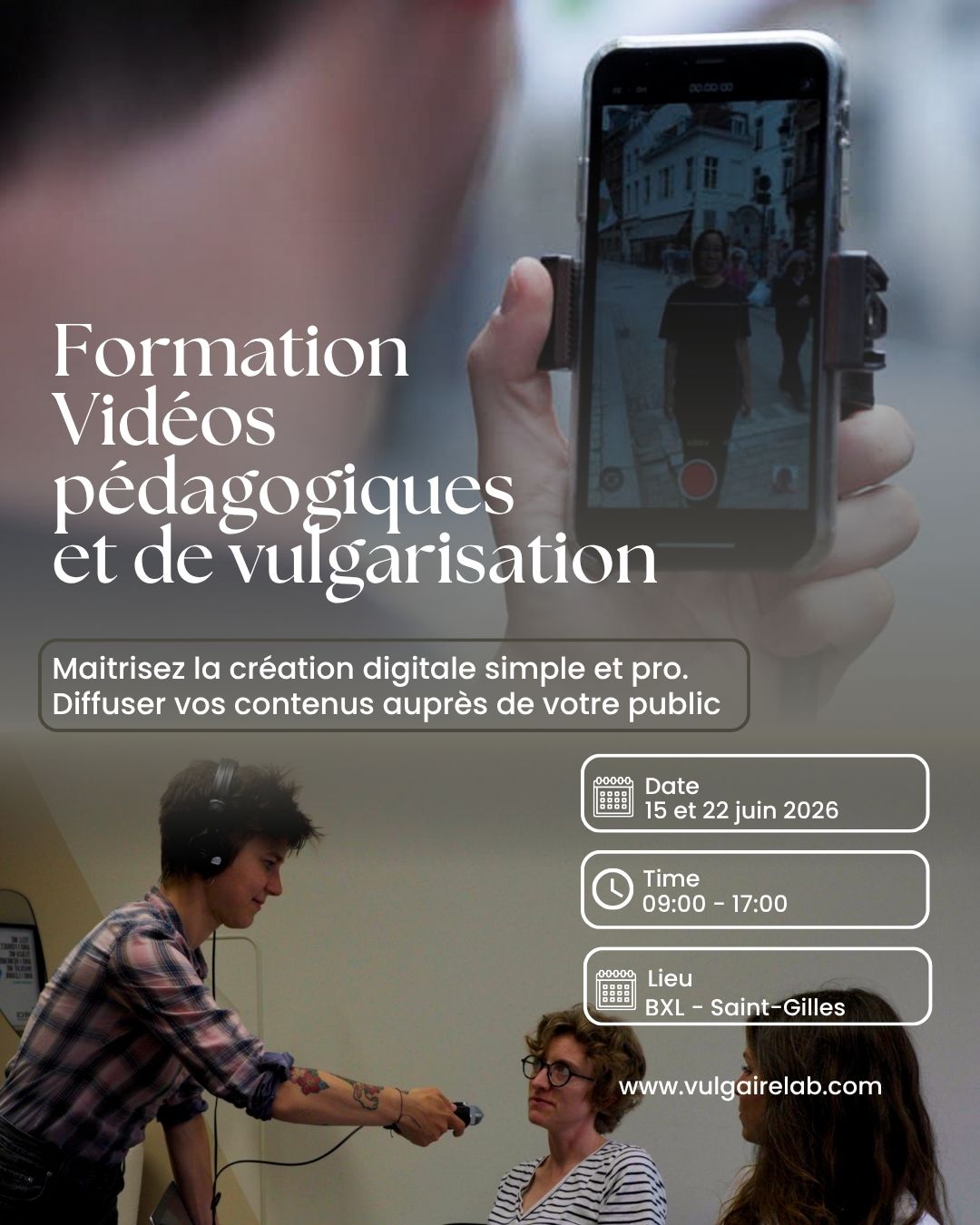 🎓 Formation : Créer des vidéos de vulgarisation et pédagogiques impactantes